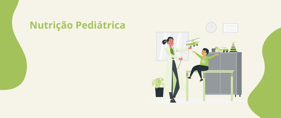 Banner de nutrição pediatrica